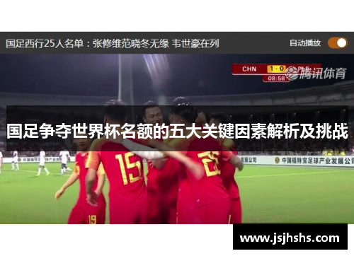 国足争夺世界杯名额的五大关键因素解析及挑战